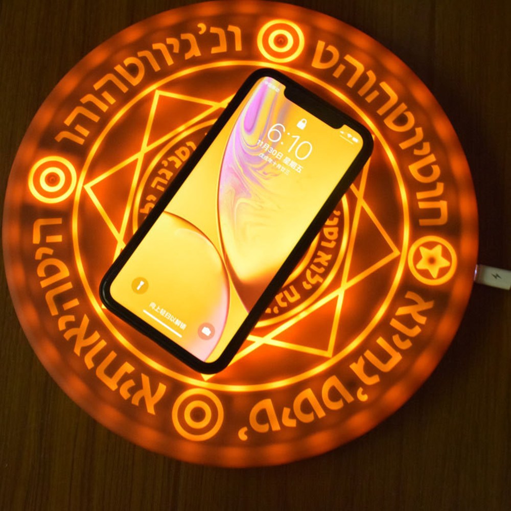 Doctor Strange Shield Light Up Wireless Charger